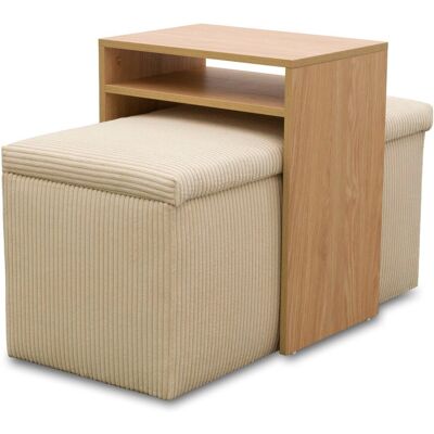 Domo Hocker mit Tisch »Kopenhagen« - 91x41x43cm - creme - Polyester / Acryl / Holz creme Nonfood https://www.tchibo.at/products/142169761141/domo-hocker-mit-tisch-kopenhagen?article_id=192292293865 Domo Hocker mit Tisch »Kopenhagen« - 91x41x43cm - creme - Polyester / Acryl / Holz creme Nonfood https://www.tchibo.at/products/142169761141/domo-hocker-mit-tisch-kopenhagen?article_id=192292293865