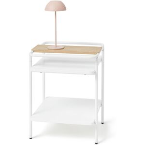 Tchibo - Beistelltisch - 40x40x50,5cm - weiß - Metall - Beistelltisch Tchibo - Beistelltisch - 40x40x50,5cm - weiß - Metall - Beistelltisch