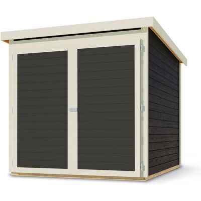 Karibu - Fahrradgarage 3 Räde ohne Solarpaket - Weiß - 3 Fahrräder - Garage Karibu - Fahrradgarage 3 Räde ohne Solarpaket - Weiß - 3 Fahrräder - Garage