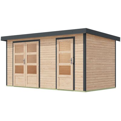 Karibu Gerätehaus »Mars« mit 2 Räumen und Metalldach - 400,5x213,5x209cm - anthrazit - anthrazit Nonfood https://www.tchibo.at/products/154433725185/karibu-geraetehaus-mars-mit-2-raeumen-und-metalldach-19-mm?article_id=119415324203 Karibu Gerätehaus »Mars« mit 2 Räumen und Metalldach - 400,5x213,5x209cm - anthrazit - anthrazit Nonfood https://www.tchibo.at/products/154433725185/karibu-geraetehaus-mars-mit-2-raeumen-und-metalldach-19-mm?article_id=119415324203