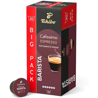 Cafissimo Barista Espresso - 30 Kapseln - Intensität: 6/6 Cafissimo https://www.tchibo.at/products/279607606385/cafissimo-barista-espresso?article_id=132829976495 Cafissimo Barista Espresso - 30 Kapseln - Intensität: 6/6 Cafissimo https://www.tchibo.at/products/279607606385/cafissimo-barista-espresso?article_id=132829976495