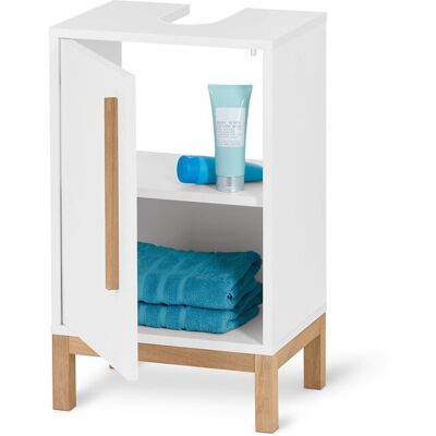 Tchibo Eklund - Brauner Holz-Scandinavischer Waschtischunterschrank Tchibo Eklund - Brauner Holz-Scandinavischer Waschtischunterschrank