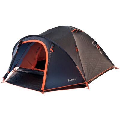 Tchibo HAIKA 4-Person Zelt - Wasserdicht, Recyceltes Polyester Tchibo HAIKA 4-Person Zelt - Wasserdicht, Recyceltes Polyester