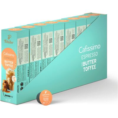 Cafissimo Flavoured Espresso – Buttertoffee - Intensität: 4/6 Cafissimo https://www.tchibo.at/products/234605439146/cafissimo-flavoured-espresso-buttertoffee?article_id=100427084674 Cafissimo Flavoured Espresso – Buttertoffee - Intensität: 4/6 Cafissimo https://www.tchibo.at/products/234605439146/cafissimo-flavoured-espresso-buttertoffee?article_id=100427084674