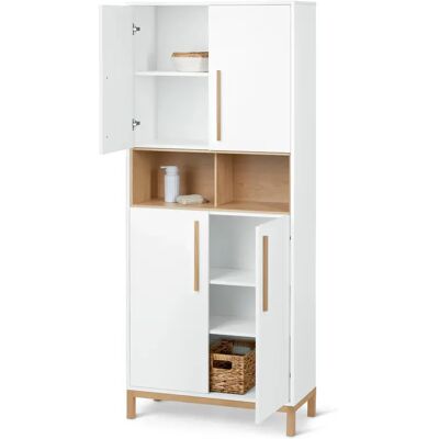 Tchibo - Eklund - Weiß - 80x190x35 - Bathroom Cabinet Tchibo - Eklund - Weiß - 80x190x35 - Bathroom Cabinet