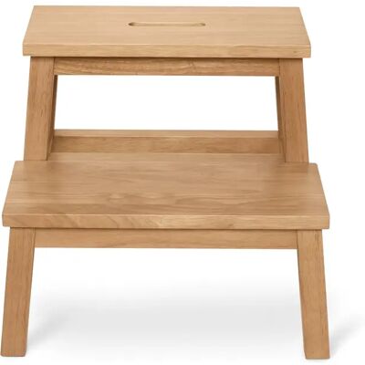 Tchibo Tritthocker - Rubberwood - 44,3x40,5x38cm - naturfarben - Hocker Tchibo Tritthocker - Rubberwood - 44,3x40,5x38cm - naturfarben - Hocker