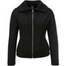 Madeleine Zipper-Blazer in sportiver Strick-Optik schwarz 46