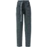 Madeleine Jeans mit Bindegürtel dark grey 48