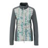 Madeleine Wellness-Jacke mit Art-Print und Plättchen-Dekoration platin / multicolor 44