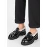 Madeleine Penny Loafer mit Fellbesatz schwarz 39