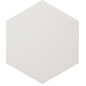 Chameleon Design-Whiteboard, Stahlblech, emailliert - sechseckig, Ø 980 mm, weiß