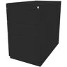 BISLEY Standcontainer Note™, mit 4 Universalschubladen, Tiefe 775 mm, schwarz