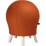 Topstar Fitness-Hocker SITNESS 5 ALPINE, Sitzhöhe ca. 620 mm, Bezug orange