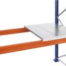 SCHULTE Stahlpaneel-Ebene, für Tiefe 800 mm, für Holmlänge 950 mm
