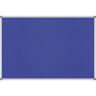 MAUL Pinnboard STANDARD, Filzbezug, blau, BxH 1200 x 900 mm