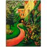 Artland Wandbild »Unser Garten mit blühenden Rabatten«, Garten, (1 St.)  bunt  B/H: 30 cm x 40 cm bunt