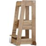 tiSsi® Stehhilfe »Lernturm Felix, Eiche natur«, Made in Europe  holzfarben  B/H/T: 40 cm x 89 cm x 40 cm holzfarben