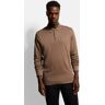 Bugatti Langarm-Poloshirt  taupe taupe