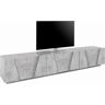 Inosign Tecnos Lowboard »PING«, Breite 243,8 cm  silber beton matt  B/H/T: 243 cm x 46 cm x 44 cm silber beton matt