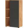 GERMANIA Aktenschrank »Olvera«, Made in Germany  Navarra-Eiche-Nb./Graphit  B/H/T: 62 cm x 112 cm x 42 cm Navarra-Eiche-Nb./Graphit