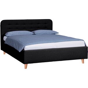 TOM TAILOR HOME Polsterbett »NORDIC BED«  anthracite TBO 9  Struktur fein TBO anthracite TBO 9