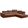 alina Ecksofa »Mava«  caramel GCB 24  B/H/T: 298 cm x 100 cm x 228 cm caramel GCB 24