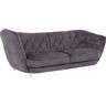 Leonique Big-Sofa »Retro«  ferro  B/H/T: 256 cm x 85 cm x 115 cm ferro