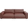 GALLERY M branded by Musterring Big-Sofa »LUCIA«  brandy BAX  B/H/T: 252 cm x 81 cm x 124 cm brandy BAX