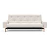 INNOVATION LIVING ™ Schlafsofa »MIMER«  dusty off white 574 Vivus  T: 100 cm dusty off white 574 Vivus