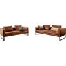 3C Candy Sofa  brandy  B/H/T: 204 cm x 85 cm x 100 cm brandy