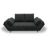 INOSIGN Schlafsofa »Jadelyn mit klappbaren Armlehnen,«  anthrazit  B/T: 250 cm x 97 cm anthrazit