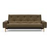 INNOVATION LIVING ™ Schlafsofa »MIMER«  Dusty Olive 575, Vivus  T: 100 cm Dusty Olive 575, Vivus