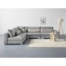 Home affaire Ecksofa »Vasco L-Form«  hellgrau  B/H/T: 355 cm x 88 cm x 240 cm hellgrau