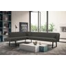 exxpo - sofa fashion Eckbank »Americano«  grey melange  B/H/T: 270 cm x 83 cm x 197 cm grey melange