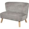 roba® Kindersofa »Lil Sofa«  silbergrau  B/H/T: 70 cm x 50 cm x 48 cm silbergrau