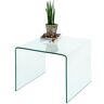 Paroli Couchtisch  transparent + transparent + transparent  B/H/T: 60 cm x 46 cm x 60 cm transparent + transparent + transparent