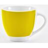 van Well Tasse »Vario«, (Set, 6 tlg., 6 Kaffeetassen 200ml)  gelb, weiß  9,5 cm gelb, weiß