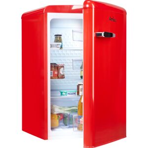 Amica Vollraumkühlschrank, VKS 15620-1 R, 87,5 cm hoch, 55 cm breit  rot  Rechtsanschlag rot