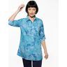 Walbusch Tunika-Edelbatik Blau 44 Damen