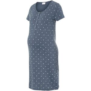 Mamalicious Umstands- und Still-Nachthemd Mira - blau - unisex - Size: L Mamalicious Umstands- und Still-Nachthemd Mira - blau - unisex - Size: L