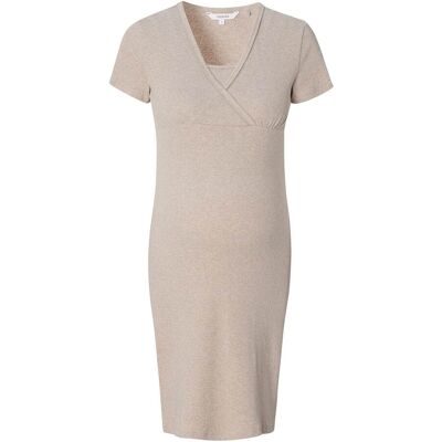 Noppies Umstands- und Still-Nachthemd Rippqualität Tami - beige - Unisex - Size: XS Noppies Umstands- und Still-Nachthemd Rippqualität Tami - beige - Unisex - Size: XS
