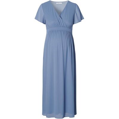 Noppies Umstands- und Still-Kleid Amelie - blau - unisex - Size: M Noppies Umstands- und Still-Kleid Amelie - blau - unisex - Size: M