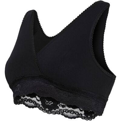 carriwell Still-BH Spitze Bio-Baumwolle - schwarz - unisex - Size: XL carriwell Still-BH Spitze Bio-Baumwolle - schwarz - unisex - Size: XL