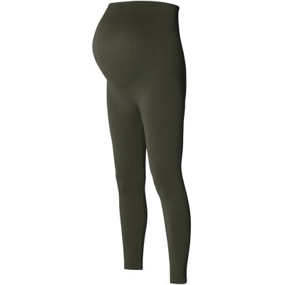 Noppies Umstands-Leggings Reva Rippqualität - oliv - unisex - Size: M Noppies Umstands-Leggings Reva Rippqualität - oliv - unisex - Size: M