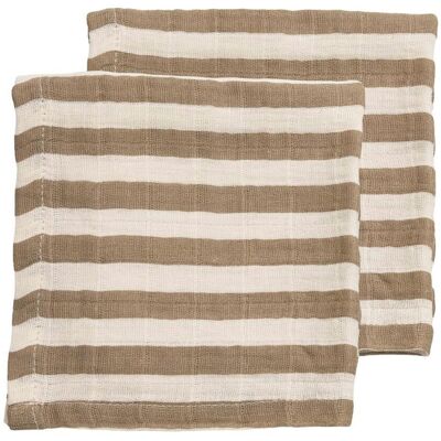 Meyco Baby 2er-Pack Mullwindeln 70x70 cm - braun - Unisex Meyco Baby 2er-Pack Mullwindeln 70x70 cm - braun - Unisex