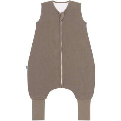 emma & noah Ganzjahres-Sleepoverall mit Umschlag-Füßchen 2.5 TOG - braun - Unisex - Size: 80 emma & noah Ganzjahres-Sleepoverall mit Umschlag-Füßchen 2.5 TOG - braun - Unisex - Size: 80