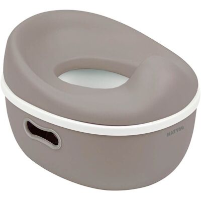 Nattou Töpfchen - 3-in-1 Taupe Töpfchen - Töpfchen Nattou Töpfchen - 3-in-1 Taupe Töpfchen - Töpfchen