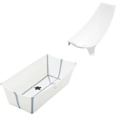 Stokke Bundle Badewanne XL inkl. Badewannensitz Newborn Support - weiss - Unisex Stokke Bundle Badewanne XL inkl. Badewannensitz Newborn Support - weiss - Unisex