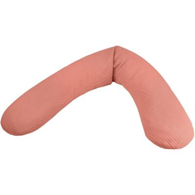 Theraline Stillkissen Musselin 190 cm - orange - Unisex Theraline Stillkissen Musselin 190 cm - orange - Unisex