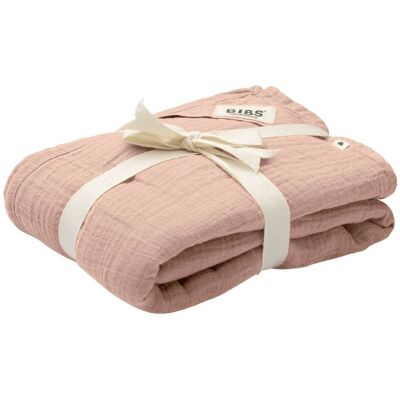 BIBS Bio-Baumwolle Musselin Pucktuch - Blush - Babygift BIBS Bio-Baumwolle Musselin Pucktuch - Blush - Babygift